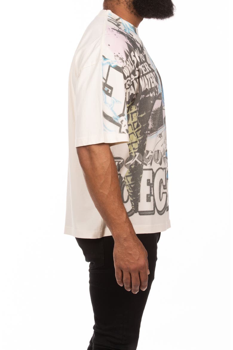 Suppressor Graphic T-Shirt, Alternate, color, ANTIQUE WHITE