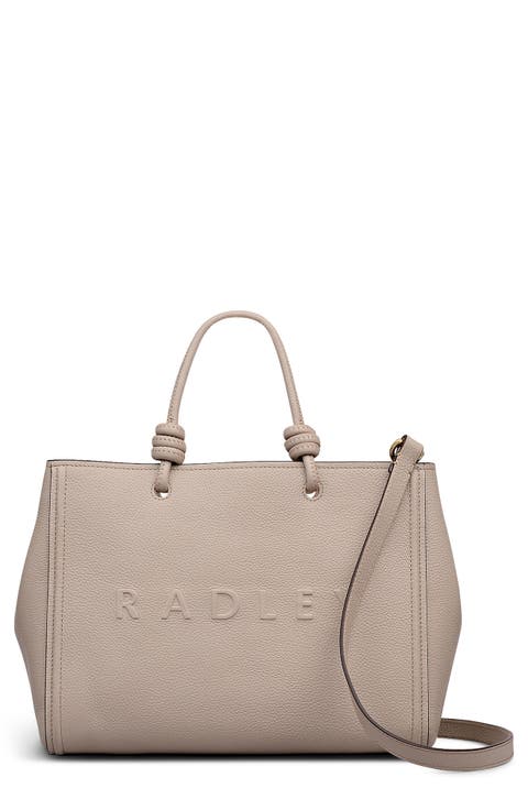 Ridgeway Gardens Medium Ziptop Satchel Bag