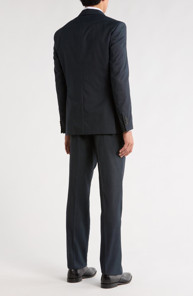 No Ordinary Joe by Ted Baker Jake Teal Wool Suit, Alternate, color, Blue