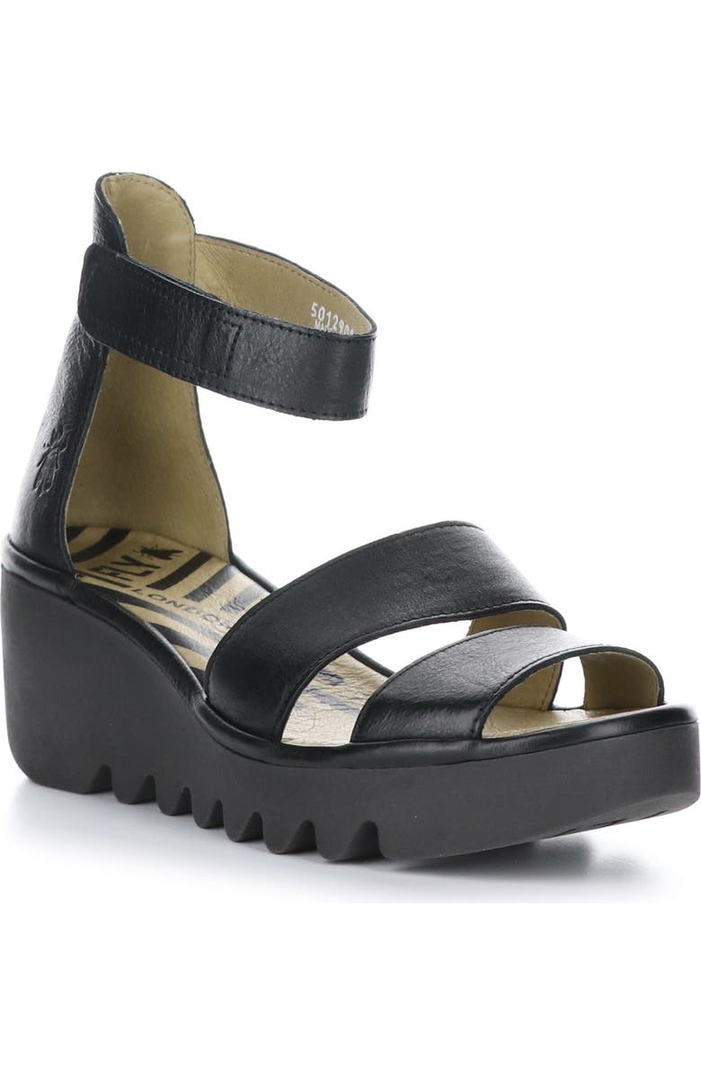 Fly London Bono 290 Wedge Sandal, Main, color,
