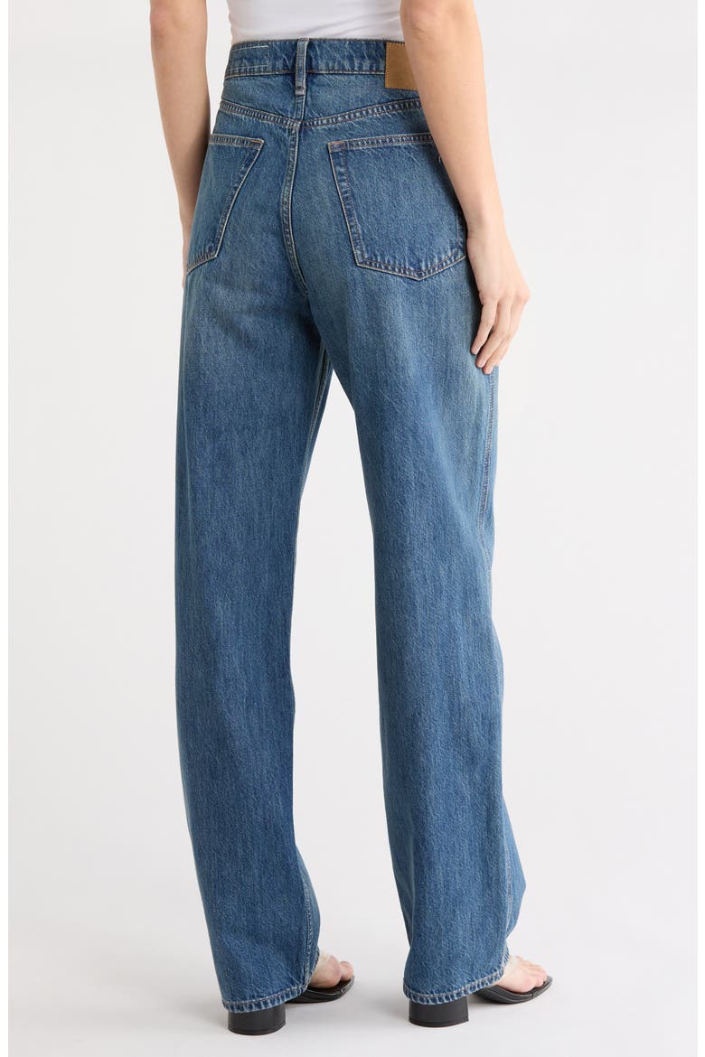 Shea High Waist Full Straight Leg Jeans, Alternate, color, EASTON