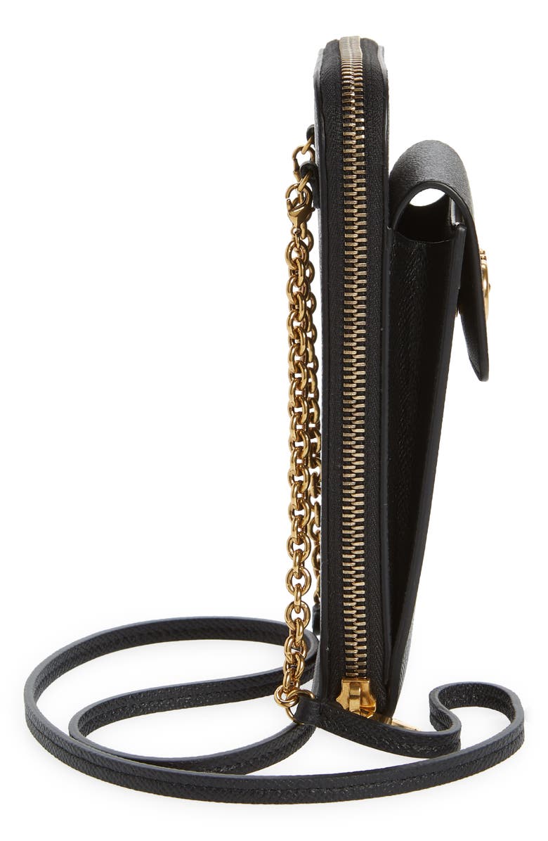 FERRAGAMO Gancini Leather Phone Crossbody Bag, Alternate, color, 