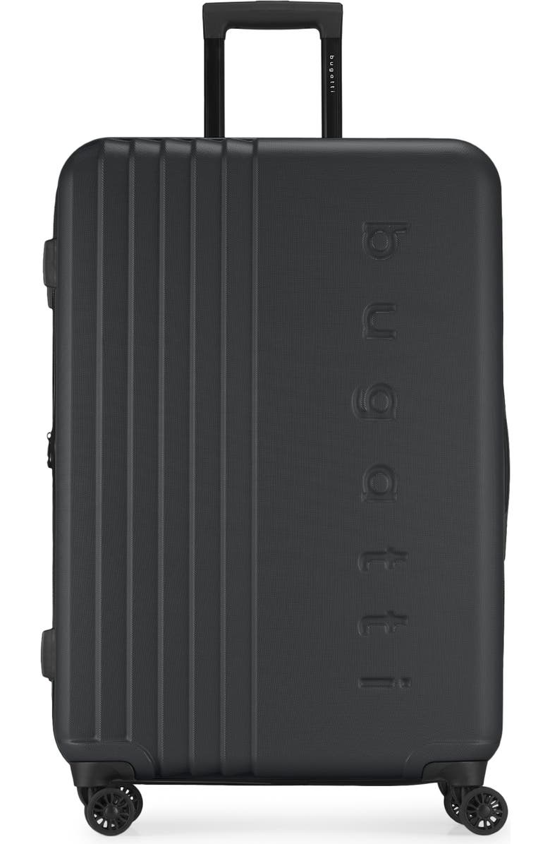 bugatti The Classic Hardside Check-In Large Luggage with Expansion, Main, color, Black