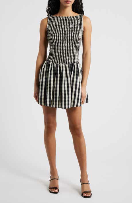 Ellen Gingham Minidress