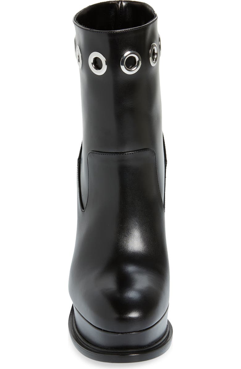 McQueen Studded Platform Bootie, Alternate, color,