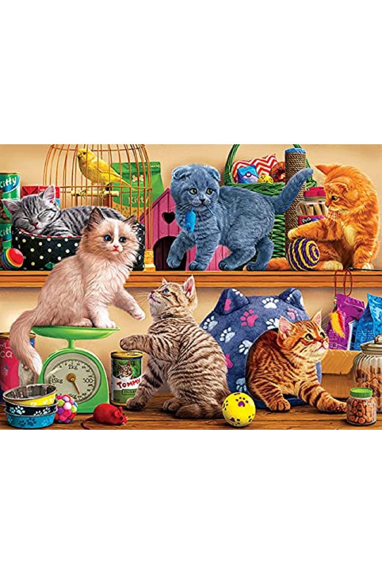 Pet Shop Kittens 1000 piece Jigsaw Puzzle for Adults, Alternate, color, Multicolor