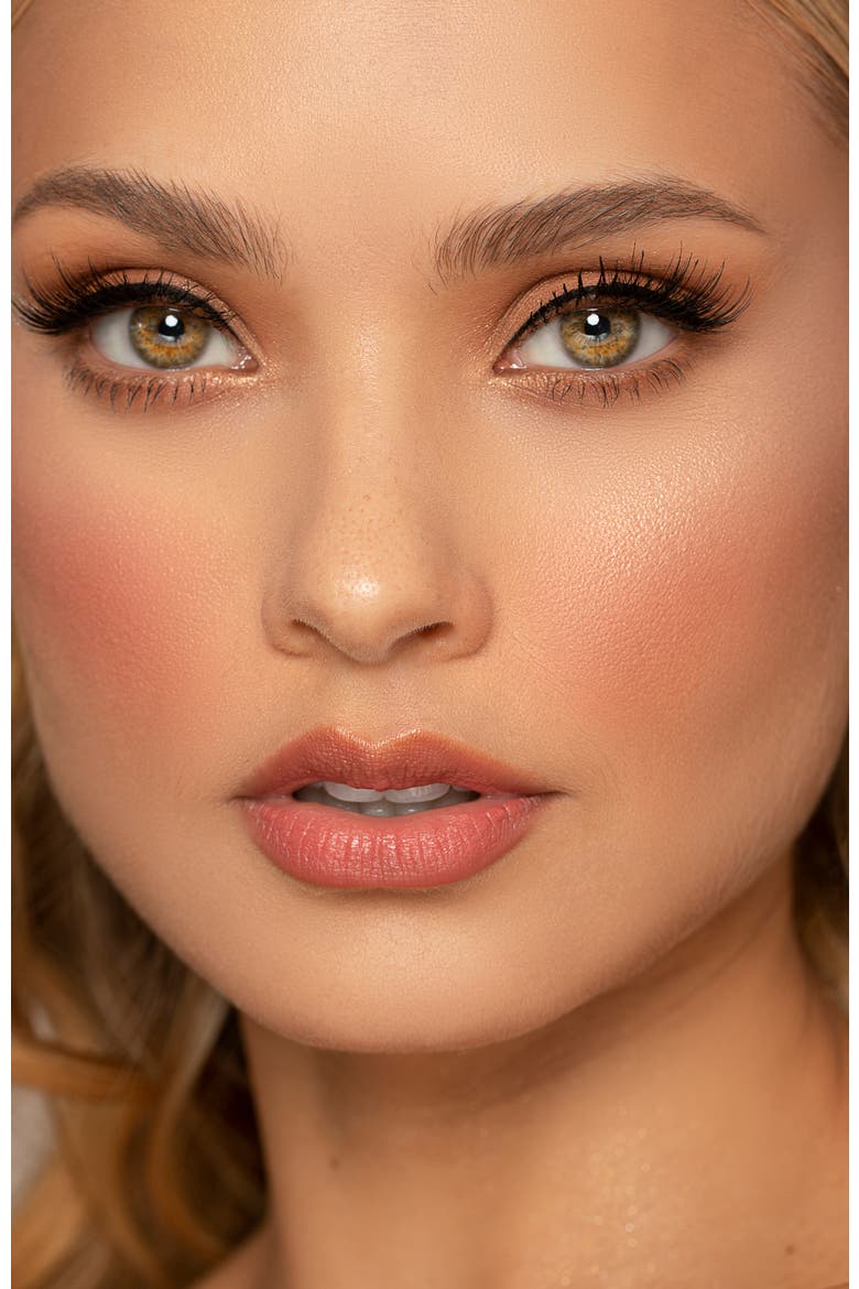 Pressed Powder Highlighter, Alternate, color, Sizzle - rosy gold
