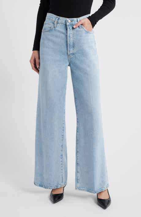 FRAME Le Low Baggy Wide Leg Jeans