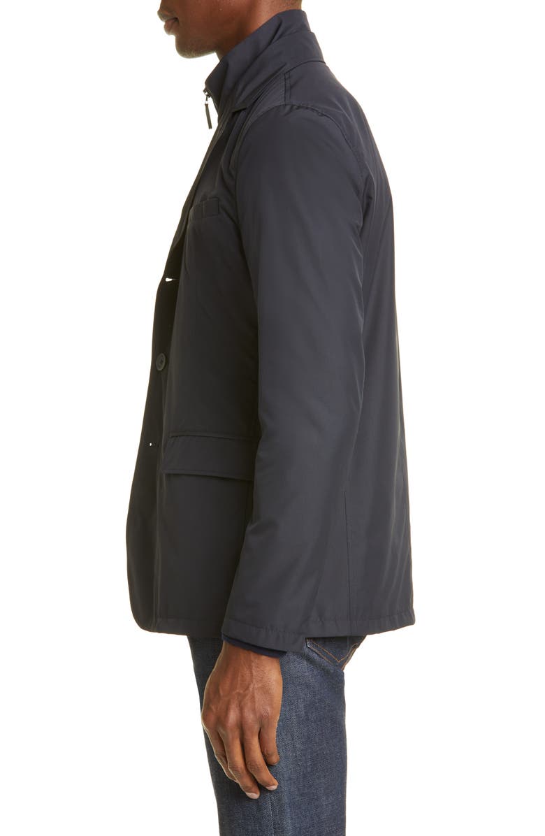 Herno Men's Byron Alcantara Blazer with Bib, Alternate, color, 
