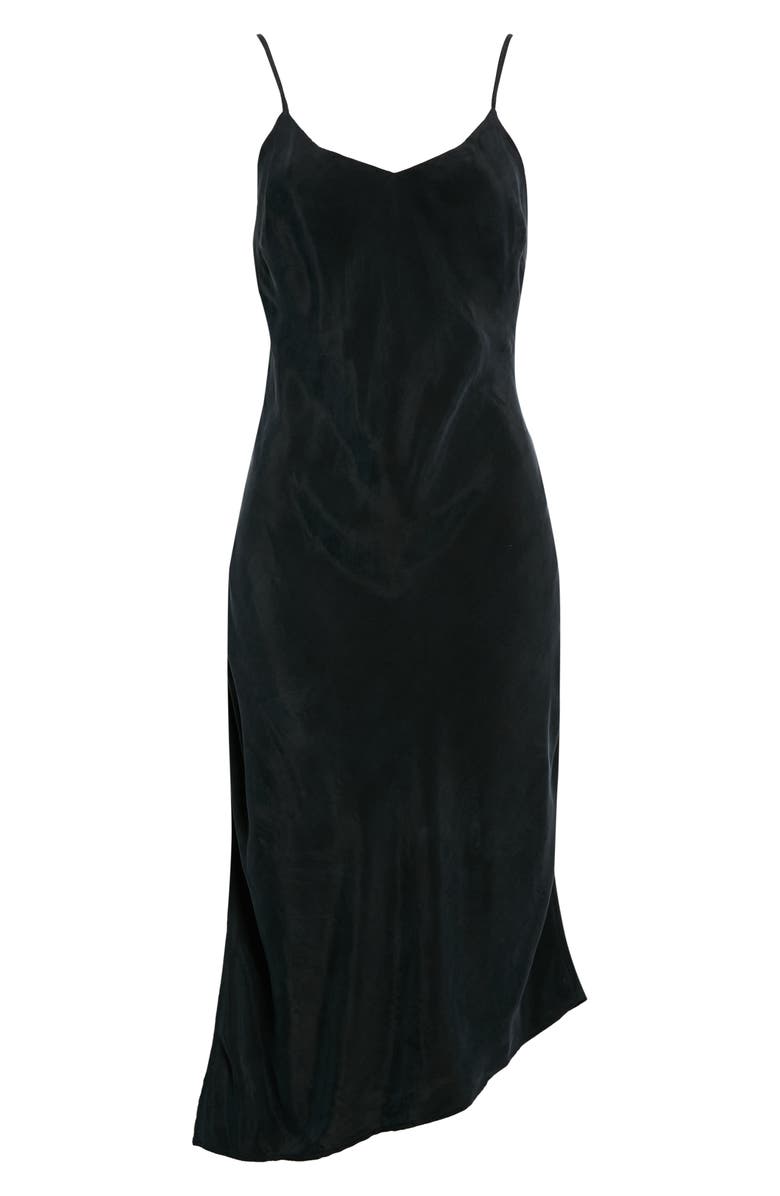 AG Asymmetric Midi Slipdress, Alternate, color, 