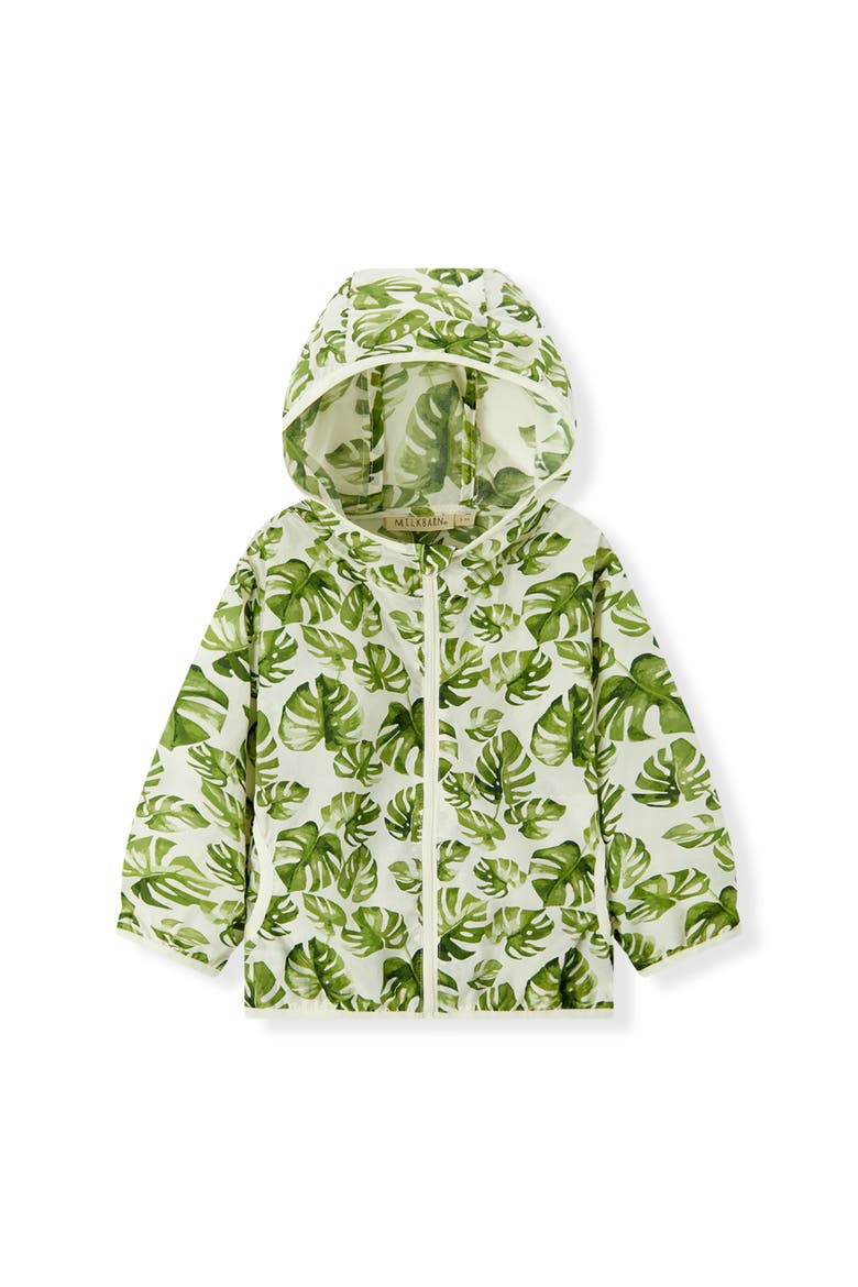 Sun Shield Windbreaker Jacket, Main, color, Island Leaf