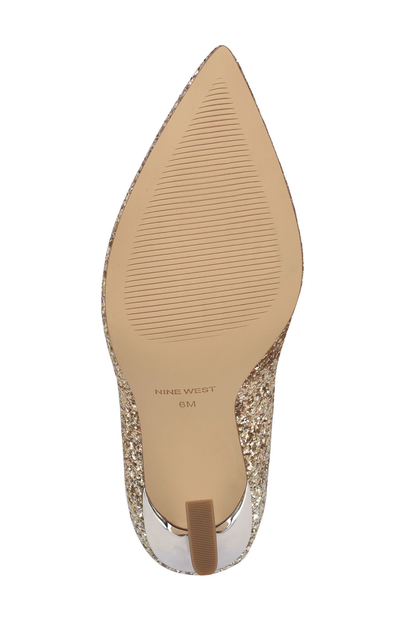 Trendz Pointed Toe Pump, Alternate, color, BRONZE OMBRE GLITTER
