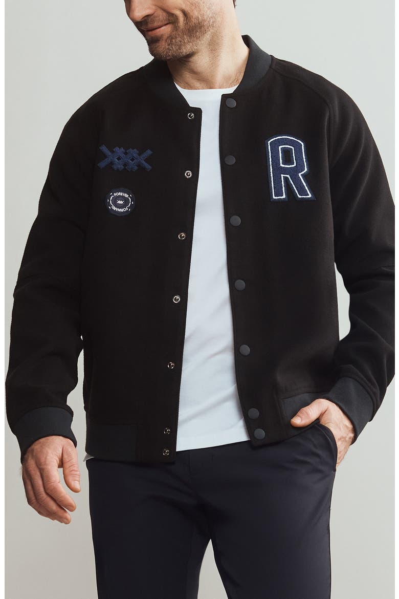 The Crew Jacket, Main, color, BLACK