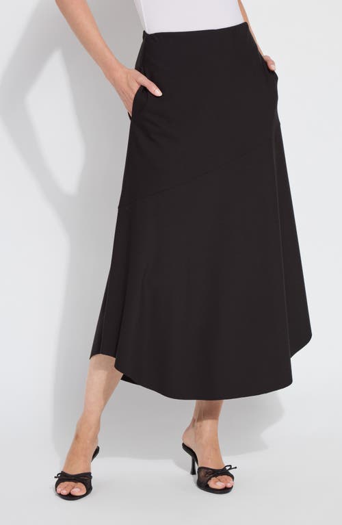 Shop Lyssé A-line Ponte Midi Skirt
