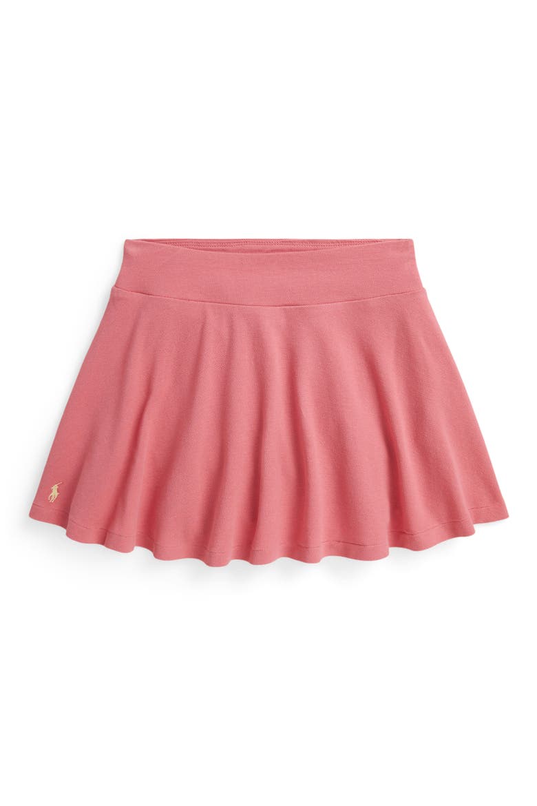 Kids' Tennis Skort, Main, color, DESERT ROSE