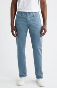 AG Everett Stretch Sateen Slim Straight Pants