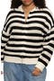 selected Macrame/ Black Stripe