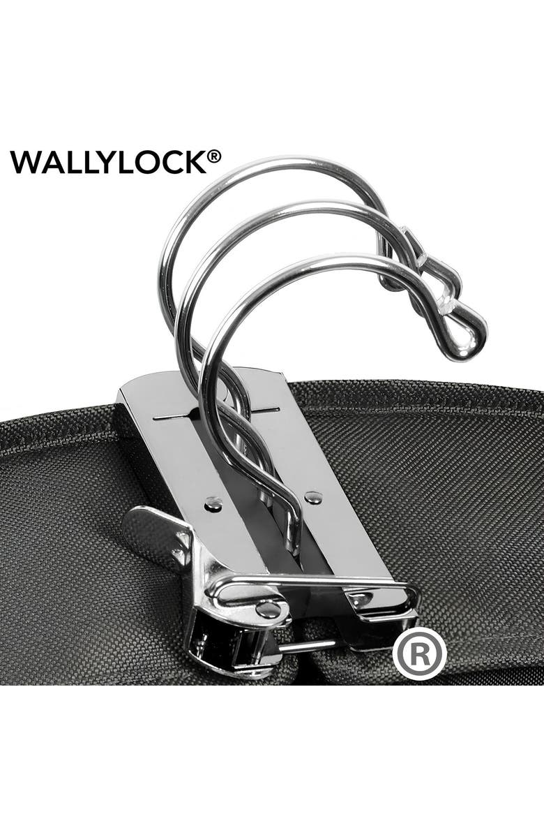 Wallybags 42" Premium Travel Garment Bag With Shoulder Strap, Red, Alternate, color, Grey