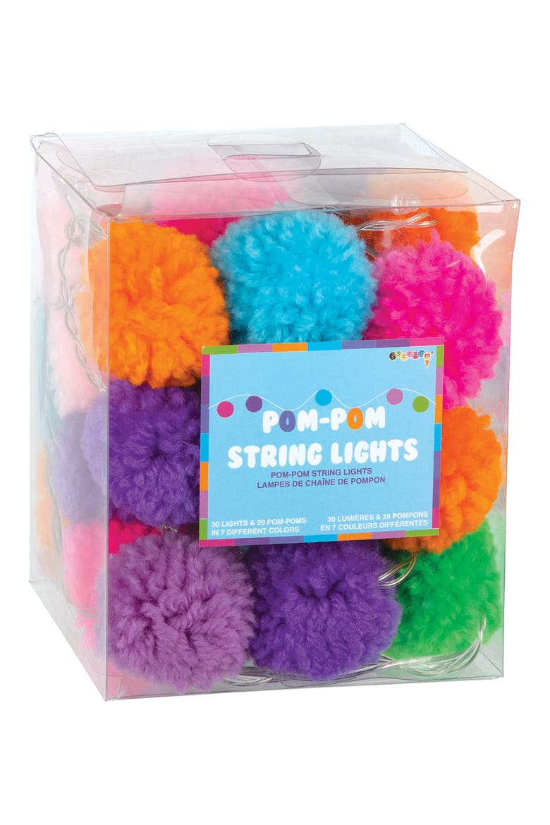 Pompom String Lights, Main, color, MULTI