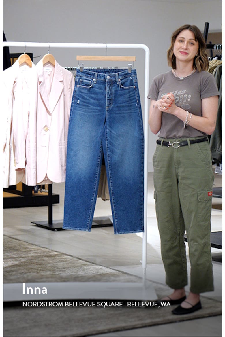 Sasha High Waist Wide Leg Jeans video
