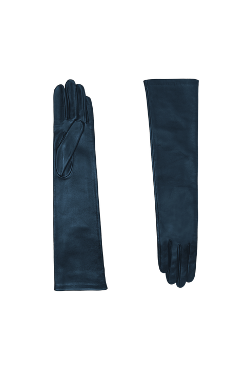 Opera Leather Gloves Elbow Length