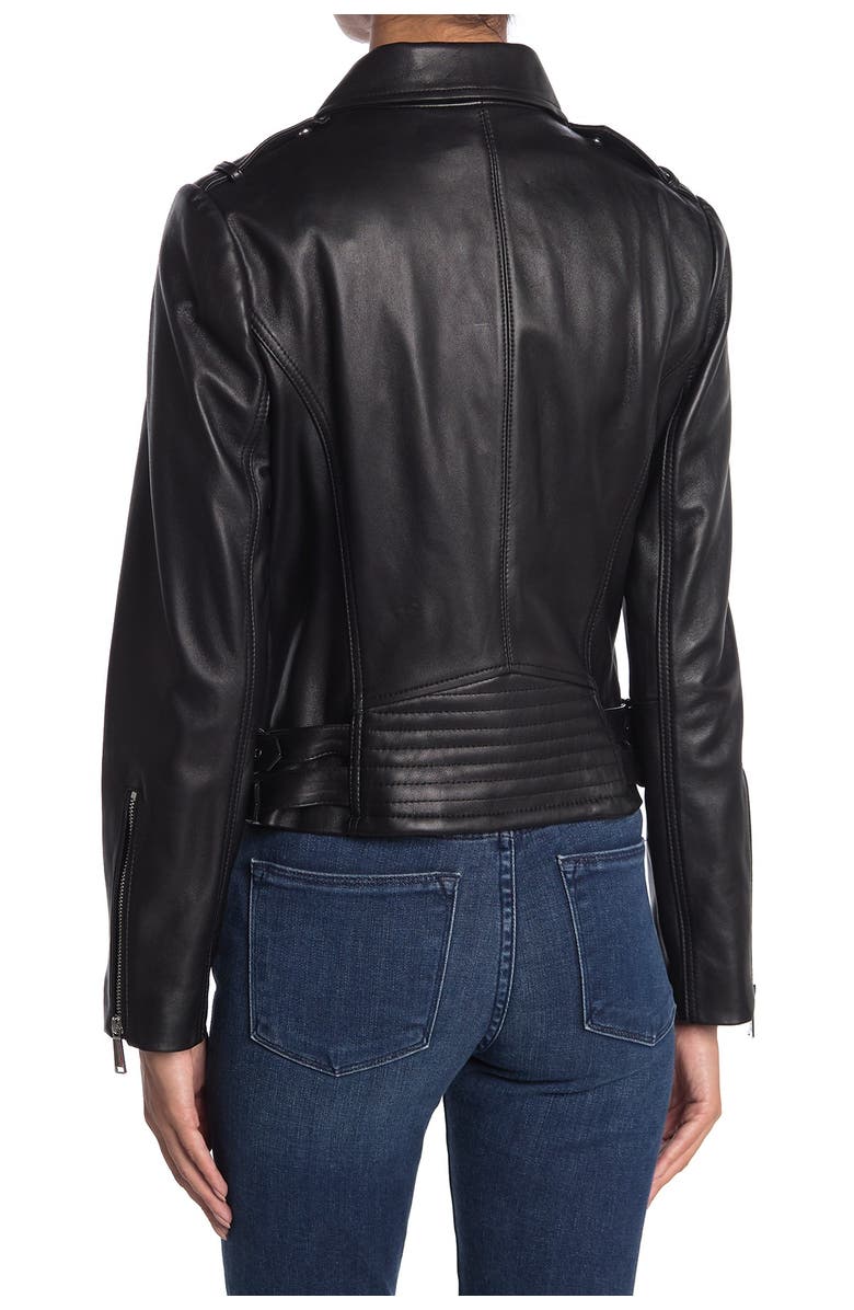 BCBGeneration Leather Moto Jacket, Alternate, color, 