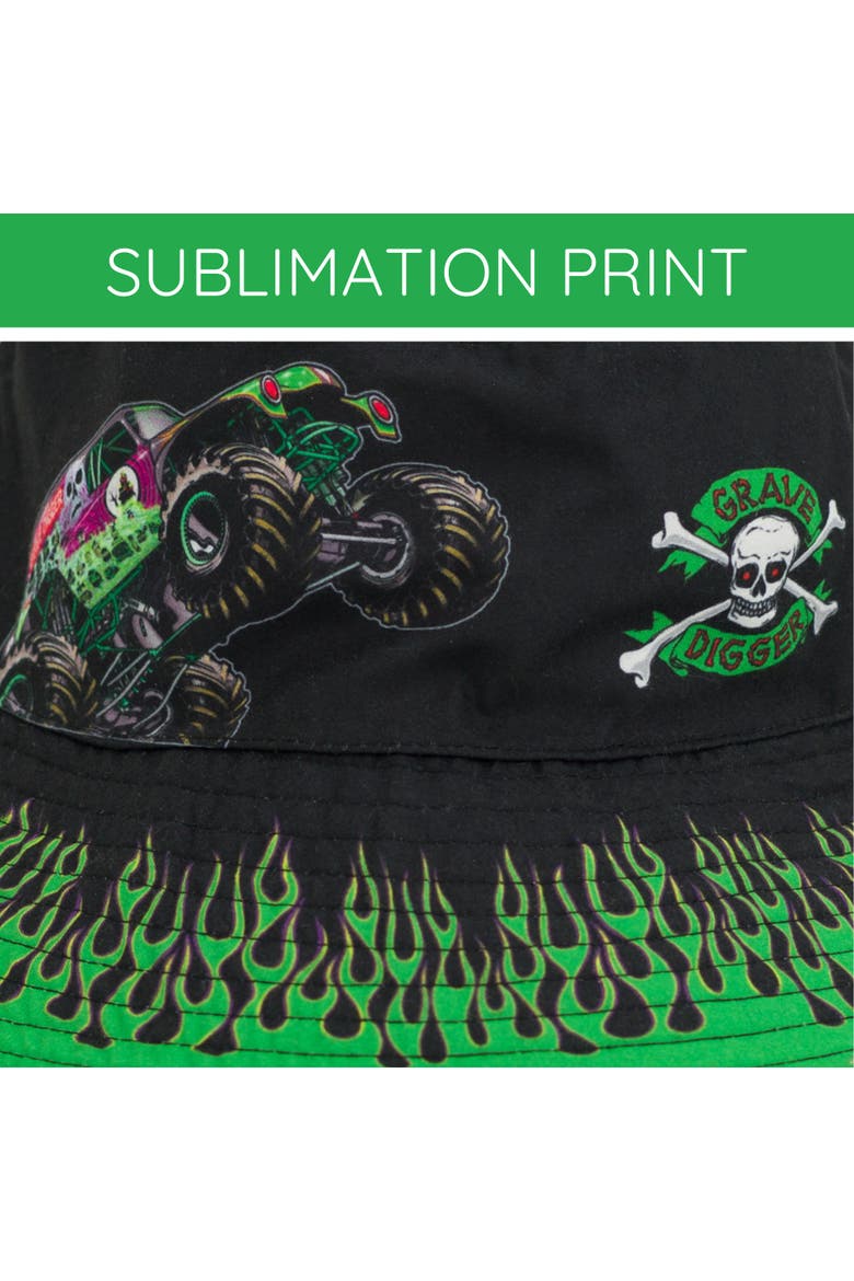 Bucket Hat, Alternate, color, Green Grave Digger