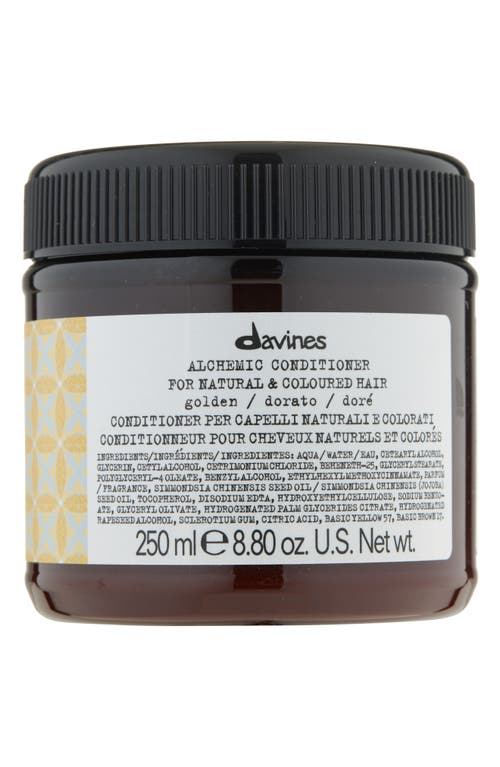 Davines Alchemic Conditioner For Golden Tones In No Color