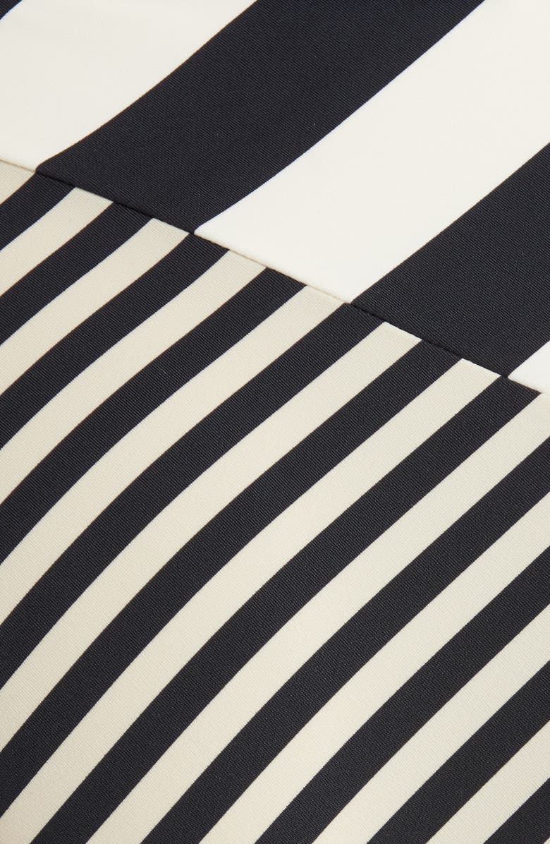 Solid & Striped The Tati Bikini Bottoms, Alternate, color, Noir Stripe