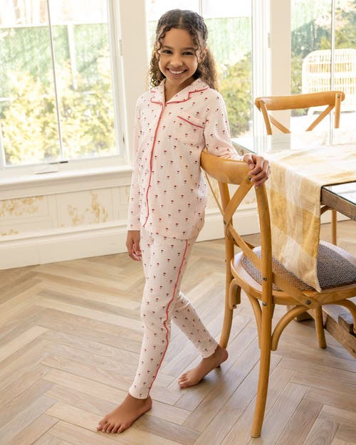 Minimoi 2 Piece Baby Girl Dreams Pointelle Pajama Set In Multi