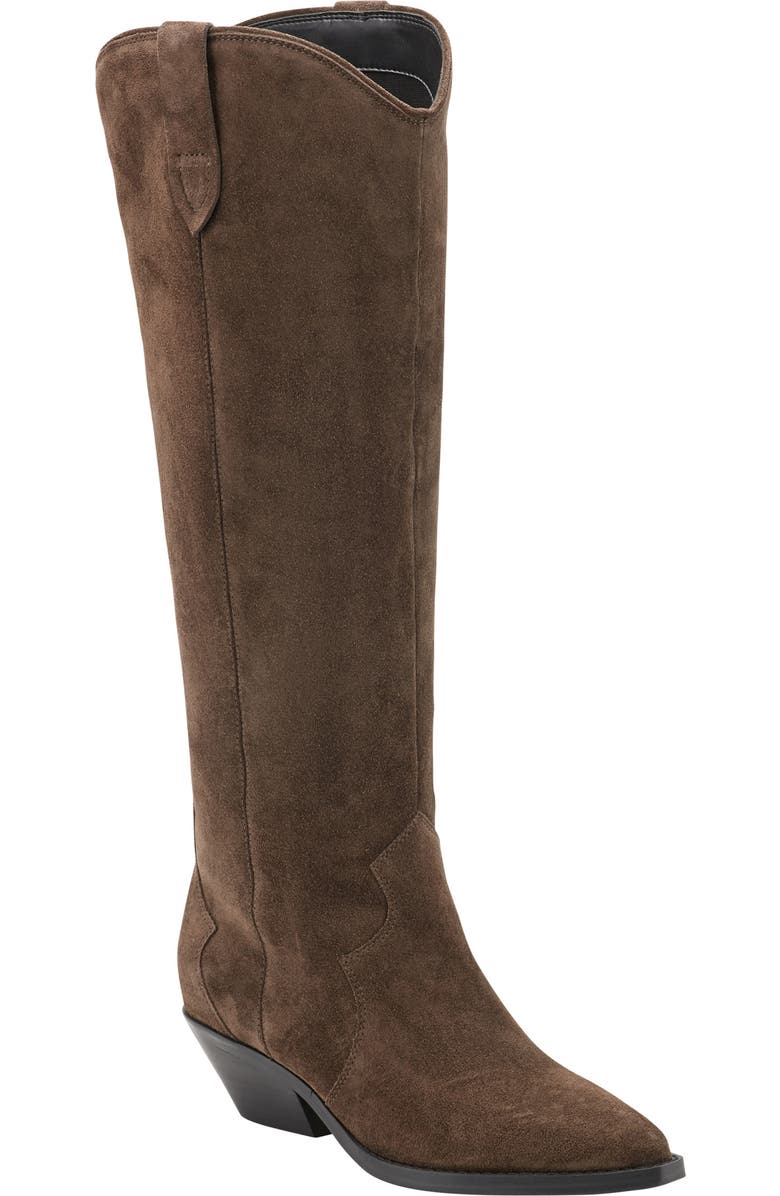 Marc Fisher LTD Ander Knee High Boot, Main, color, Medium Brown