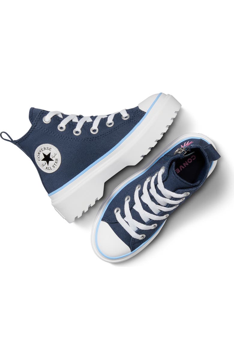 Converse Kids' Chuck Taylor<sup>®</sup> All Star<sup>®</sup> Lugged High Top Sneaker, Alternate, color,