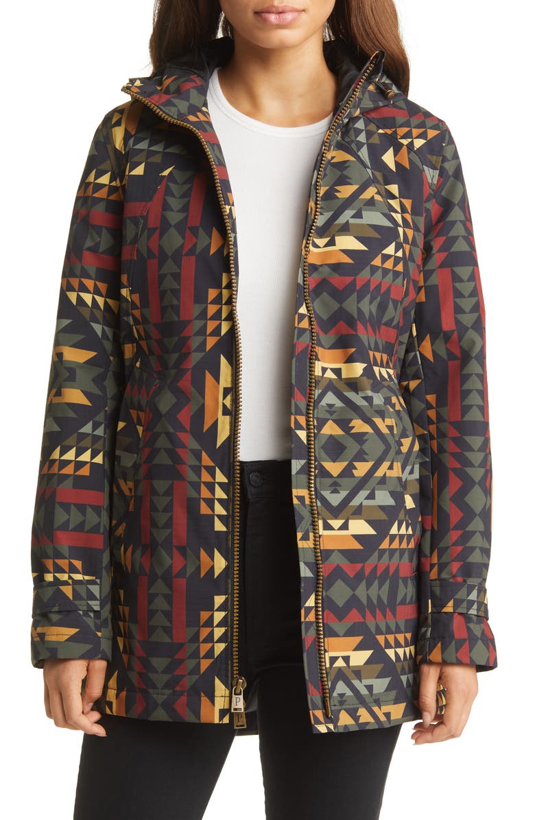 Pendleton Women's Sequoia Water Resistant Insulated Ripstop Parka, Main, color,