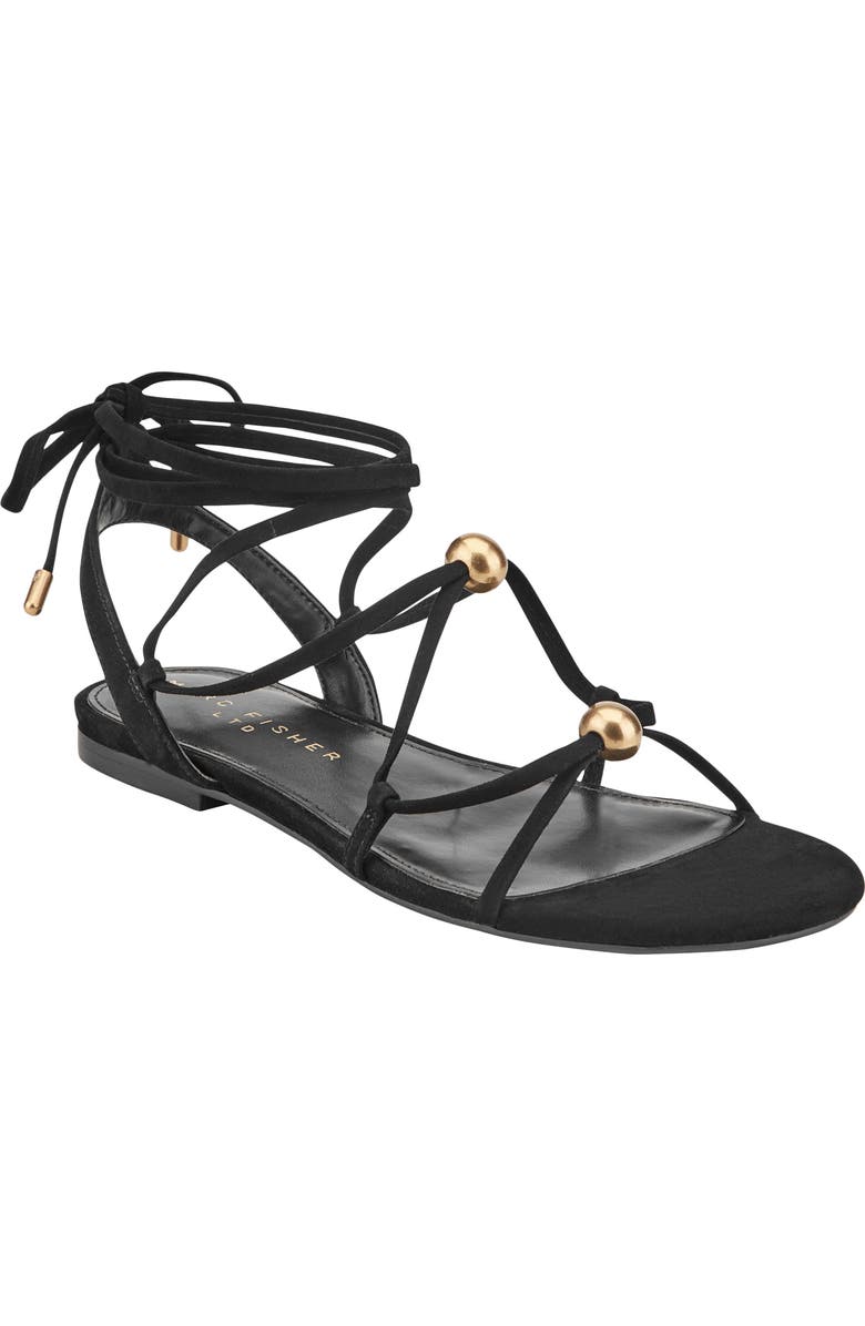 Marc Fisher LTD Ellan Ankle Wrap Sandal, Main, color,