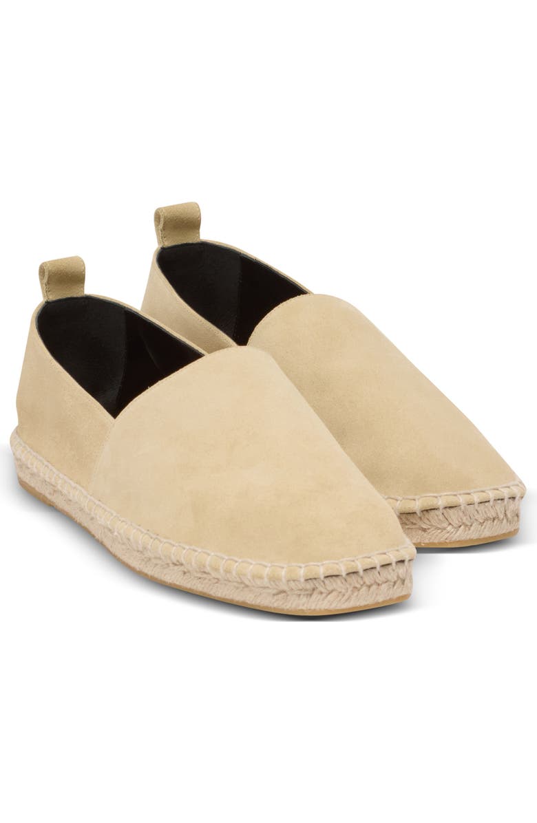 Balmain Suede espadrilles, Main, color, Beige