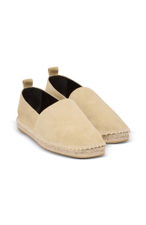 Suede espadrilles