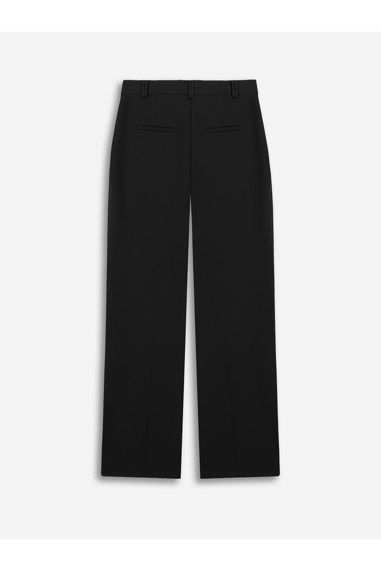 Belted Straight Leg Trousers, Alternate, color, Black