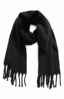Nordstrom Brushed Fringed Scarf