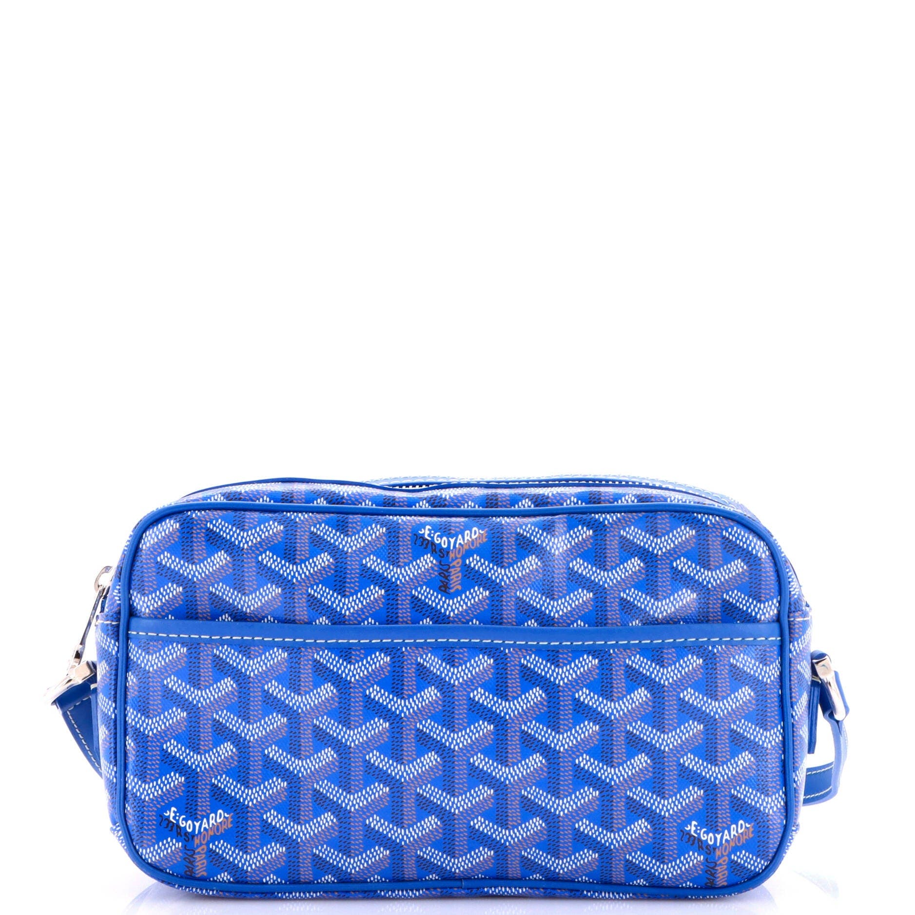 Cap Vert Bag Coated Canvas, Main, color, Blue