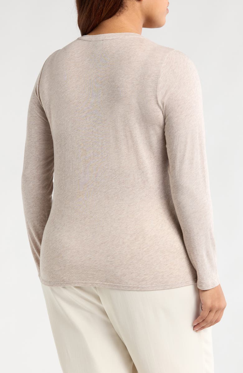 Eileen Fisher Long Sleeve T-Shirt, Alternate, color, 