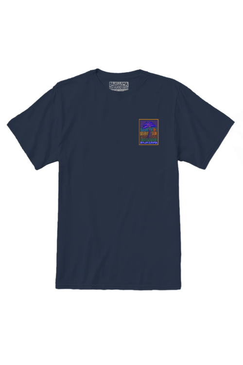 Baja Llama Palm Dark In Navy