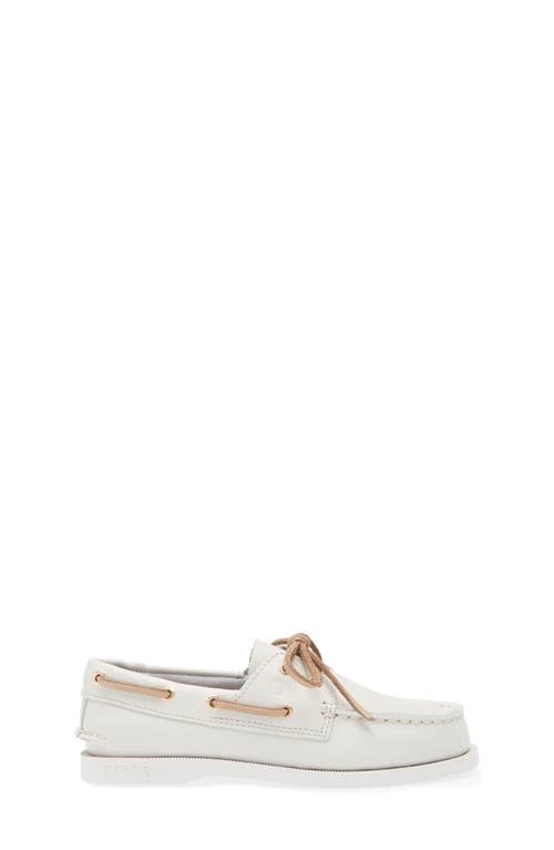 Sperry Authentic Original 2-eye Boat Shoe In Stone