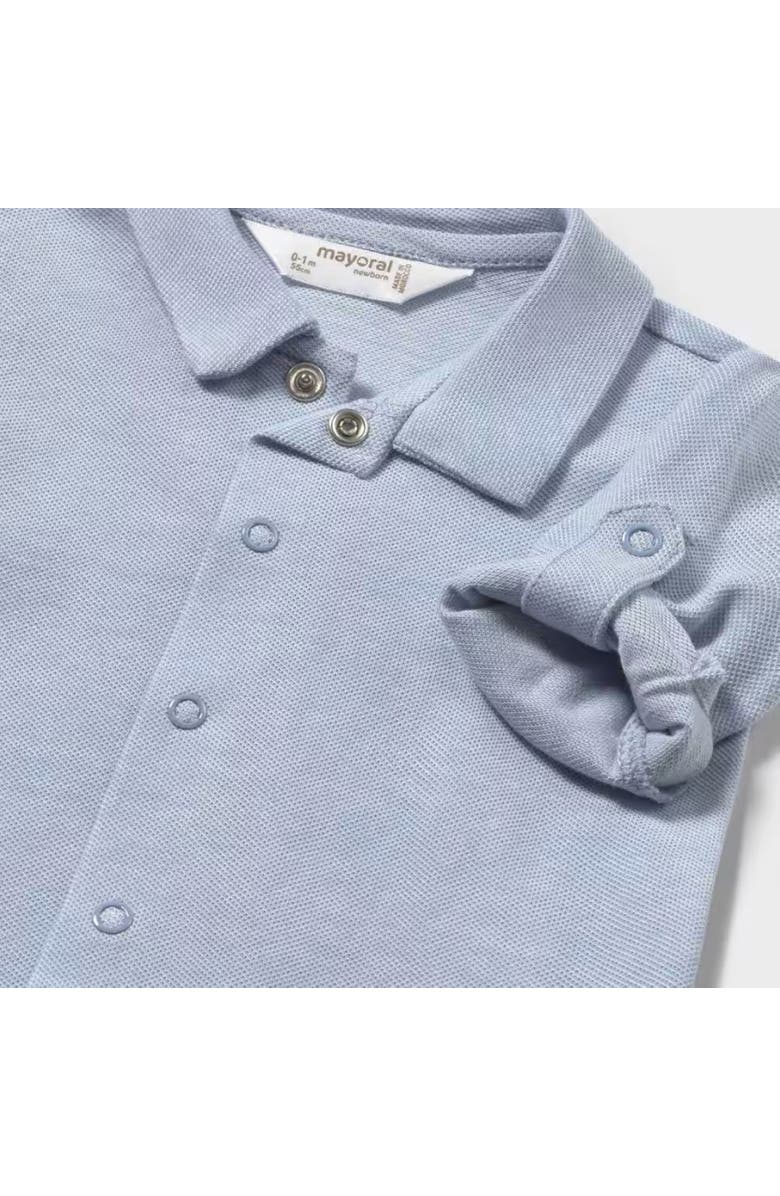Mayoral Collared Shirt, Alternate, color, Light Blue