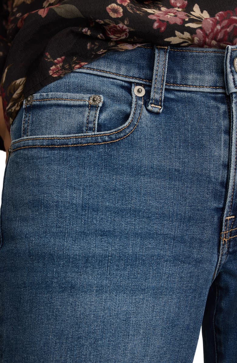 Lucky Brand Sweet Mid Rise Crop Straight Leg Jeans, Alternate, color, Brighter Days Wash