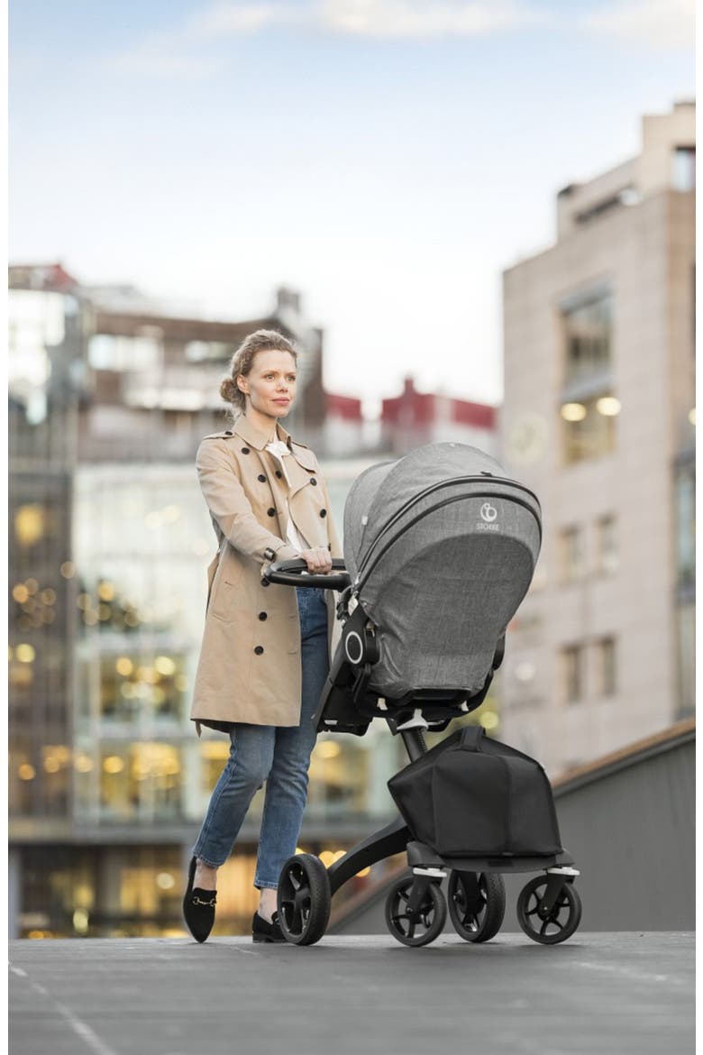 Xplory® Black Chassis Stroller, Alternate, color, RED