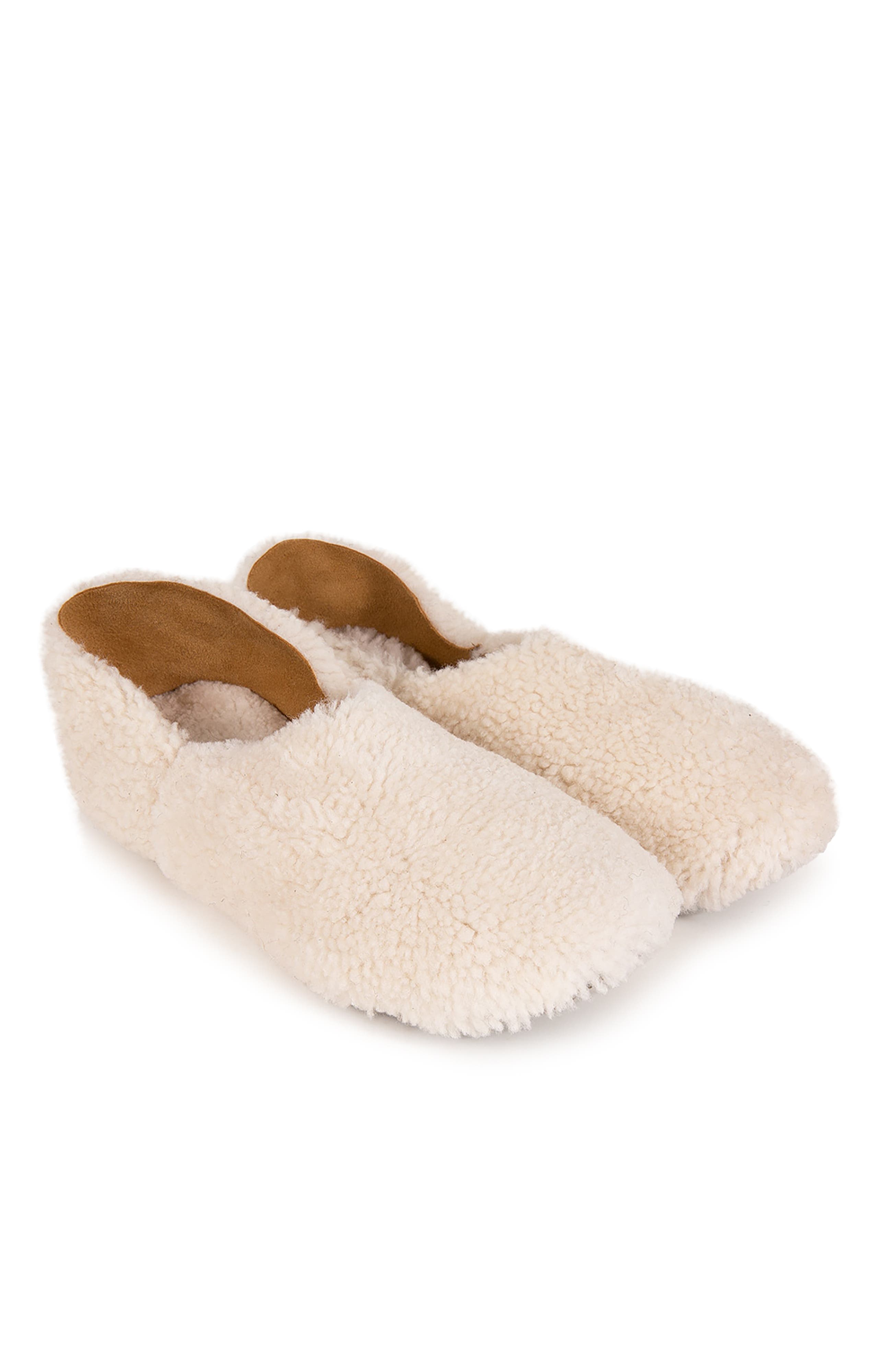 Celtic 
Co. British Cocoon Slippers, Alternate, color, Ivory
