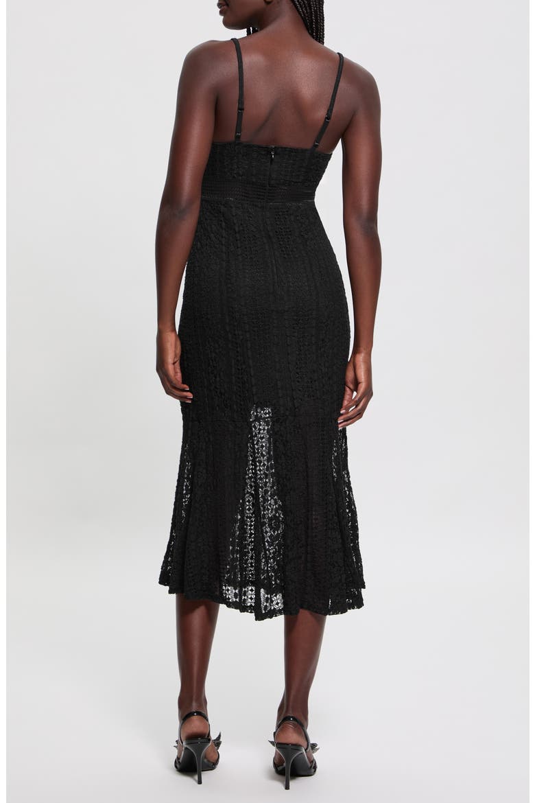 Marie Lace Dress, Alternate, color, JET BLACK A996