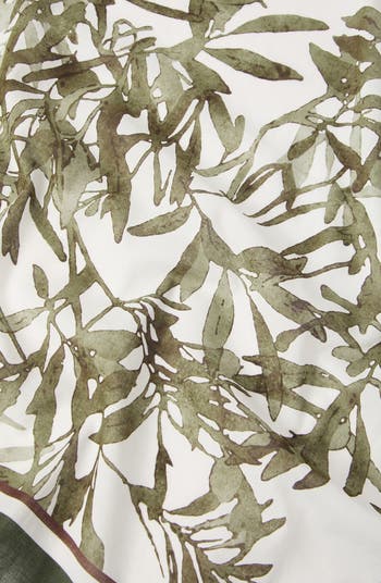 Brunello Cucinelli Herbarium Print foulard | Nordstrom