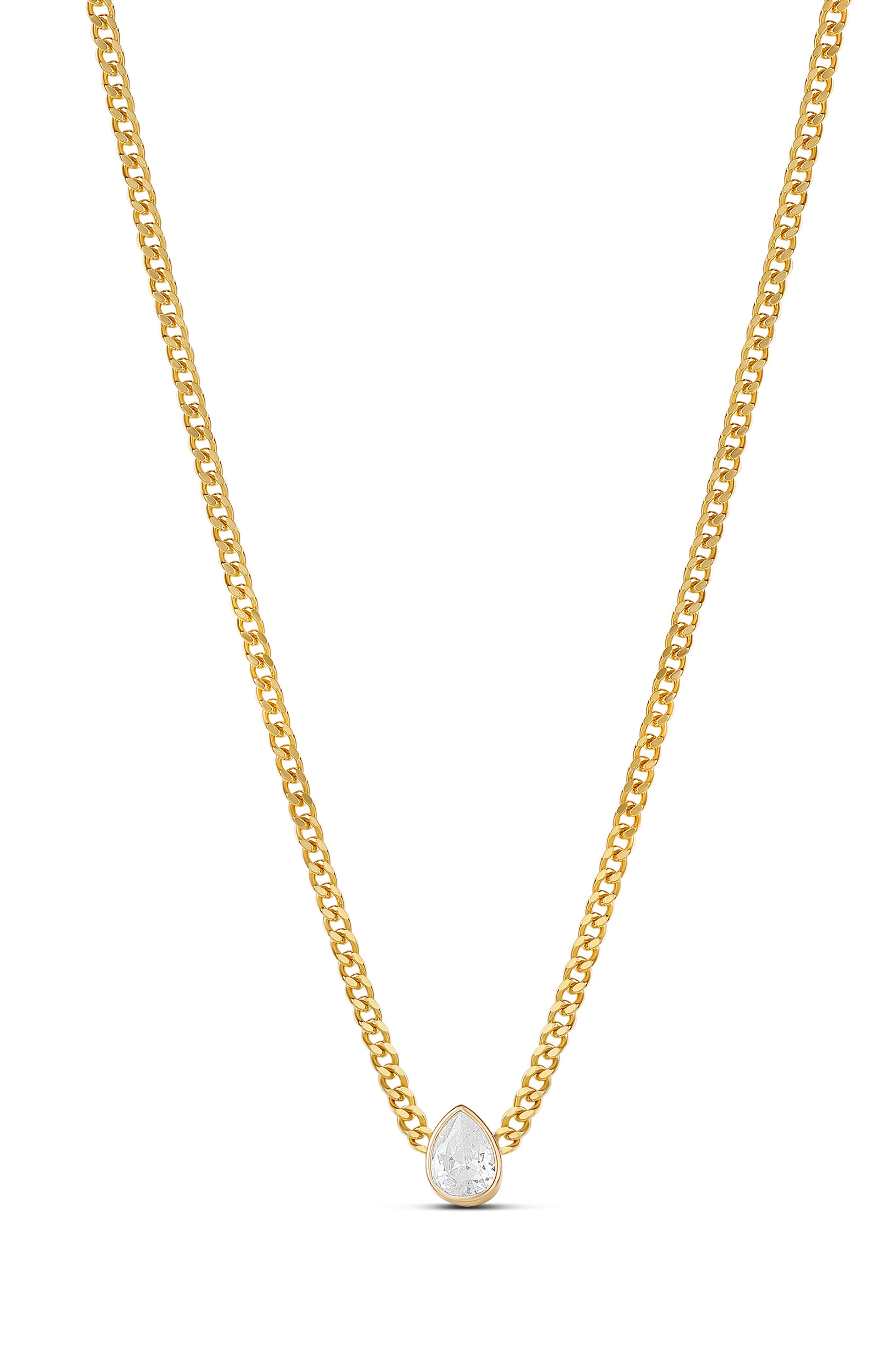 selected GOLD/ WHITE/PEAR CUT