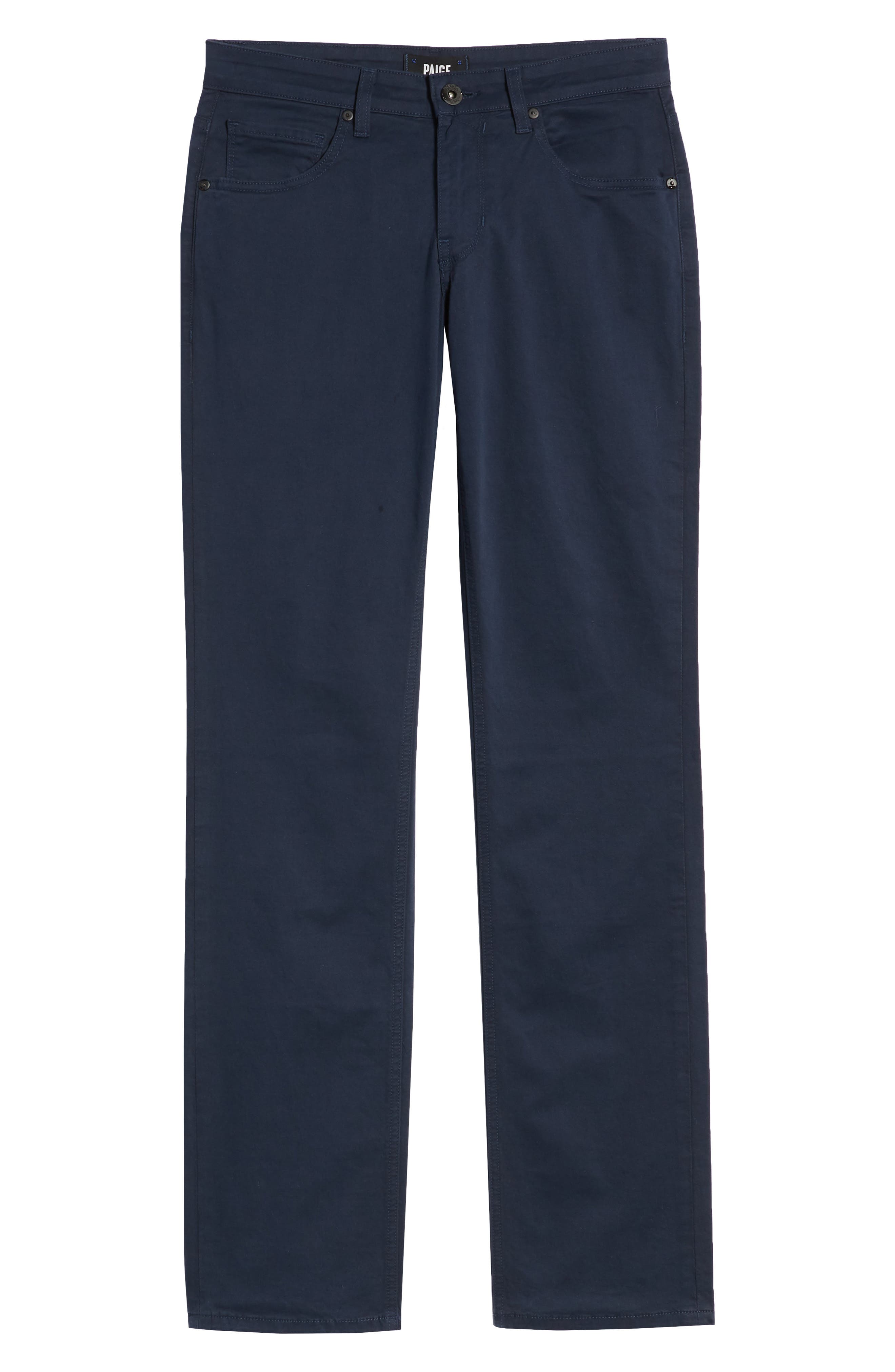 PAIGE Normandie Slim Straight Leg Twill Pants